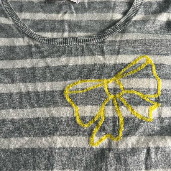 Gap striped bow tie sweater - Picture 2 of 5